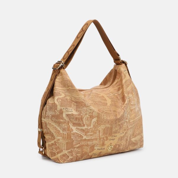 Ynot? Borsa Hobo Gum Fantasia Città - immagine 3