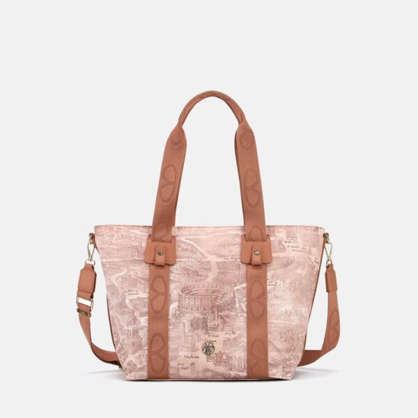 Ynot? Borsa Shopping Gum Fantasia Città