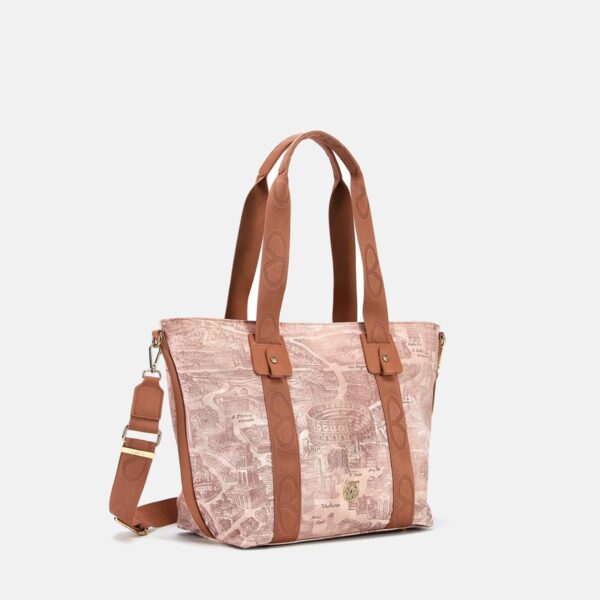 Ynot? Borsa Shopping Gum Fantasia Città - immagine 2