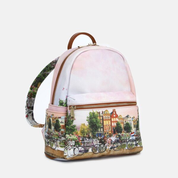 Ynot? Zaino Yes Bag Stampa Città - immagine 2
