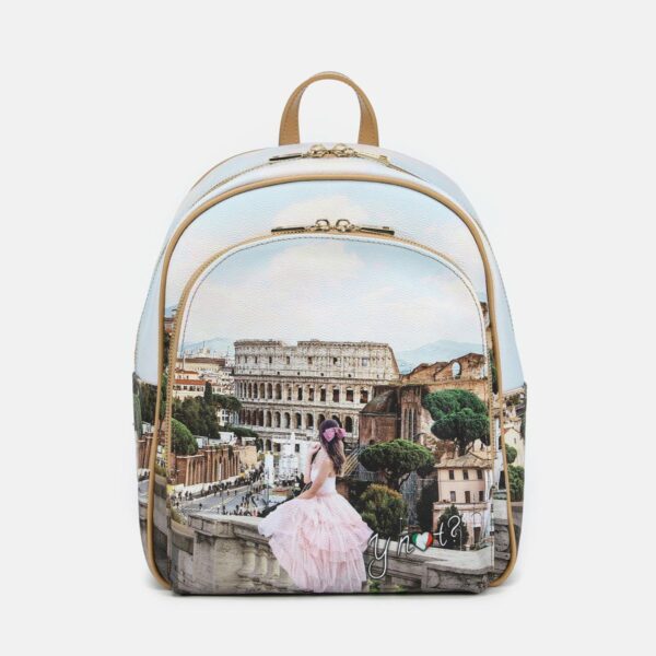 Ynot? Zaino Yes Bag Stampa Città - immagine 3