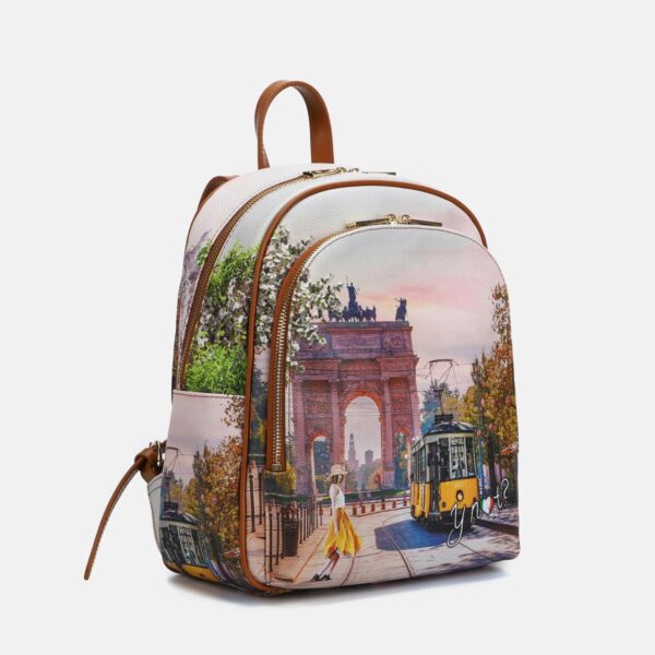 Ynot? Zaino Yes Bag Stampa Città - immagine 2