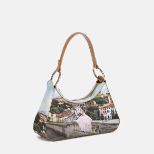 Ynot? Borsa Sacca Yes Bag Stampa Città